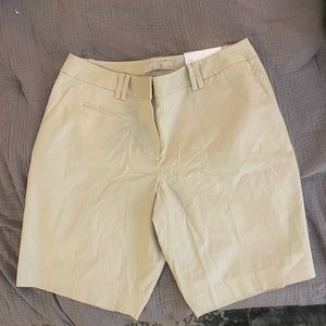Loft Khaki Shorts 12 petite NWT